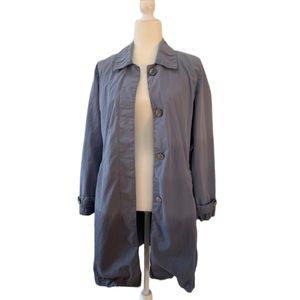 J. Jill Dip Dye Trench Coat